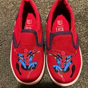 Spiderman slip-on shoes by Marvel Size 8